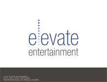 Tablet Screenshot of elevate-ent.com